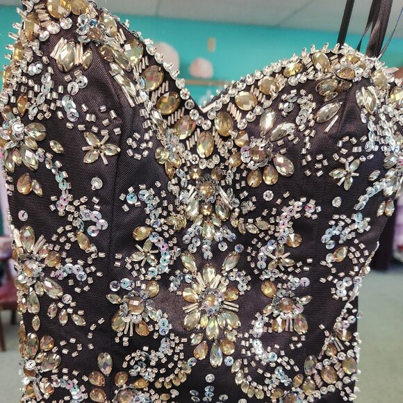 Mori Lee 95088 Size 2 Black Prom/Formal Dress - Picture 4 of 7